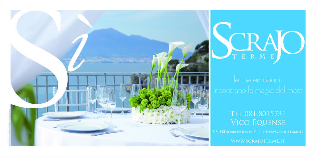Hotel Scrajo Wellness & Mineral Spa Neapolitan Riviera Kültér fotó